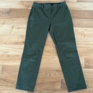Khaki green theory trousers with just the right amount of stretch